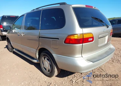 2000 Toyota Sienna Xle z USA, uszkodzony, nr VIN 4T3ZF13C7YU289516